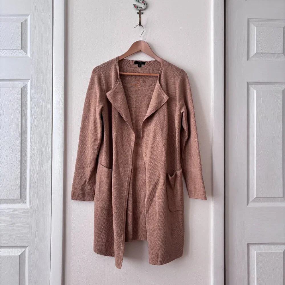 J. Crew Juliette Collarless Sweater Blazer